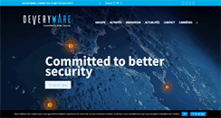 Desktop Screenshot of deveryware.com